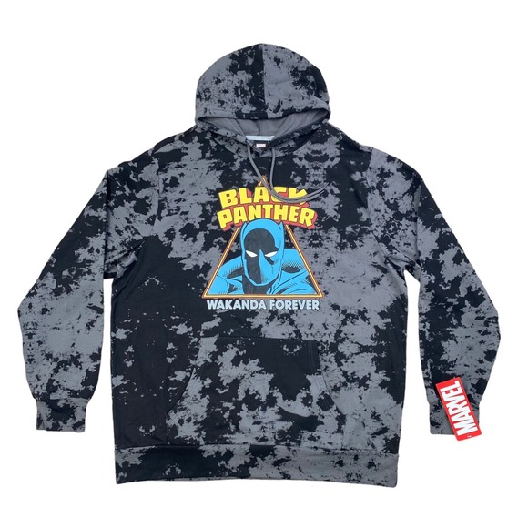 Marvel Other - Marvel Black Panther Hoodie Men's XXL Wakanda Forever Collector W/ Pouch Pocket